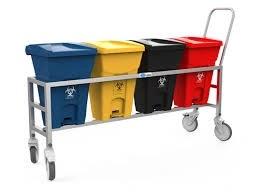 Bio Medical Waste Trolley