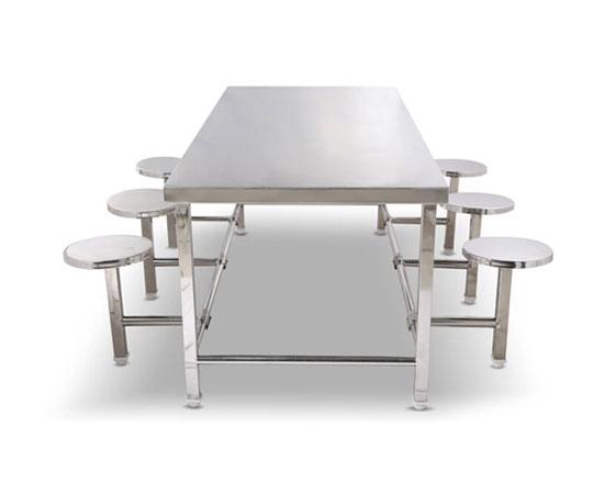 6 Seater Canteen Dining Table